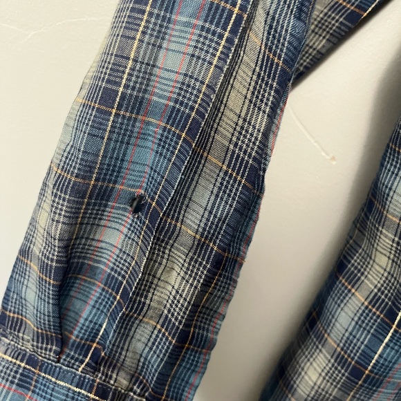 **SALE **Vintage Levi’s White Tab Western Pearl Snap Button Shirt Tapered Fit - Picture 8 of 10